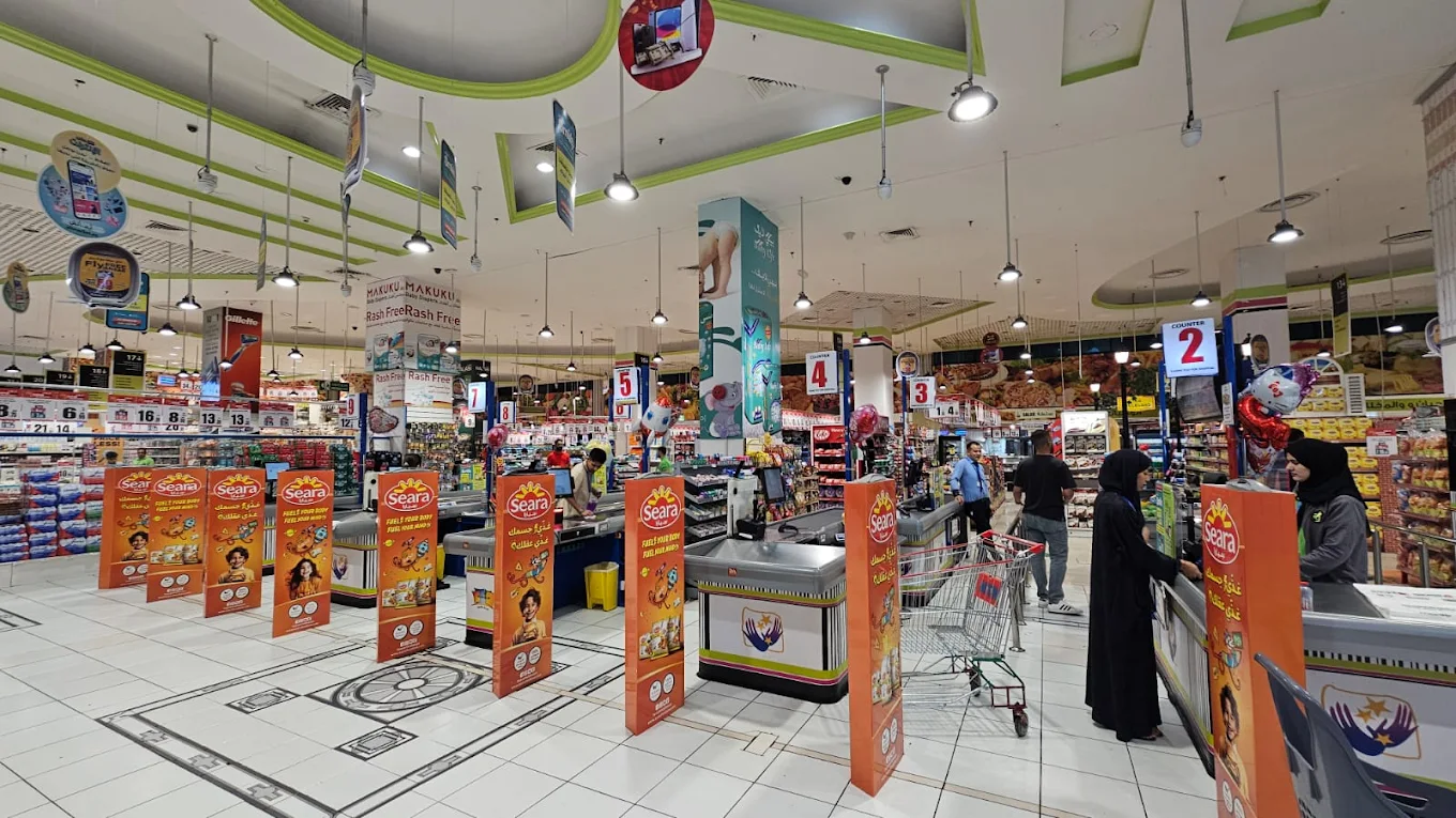 Shopping at Ansar Mall