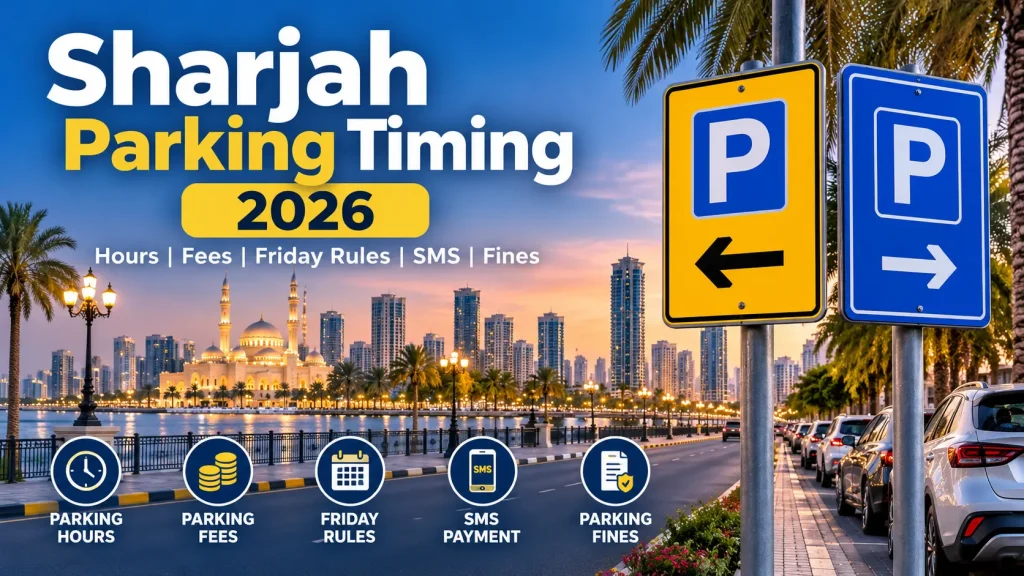 Sharjah Parking Timing