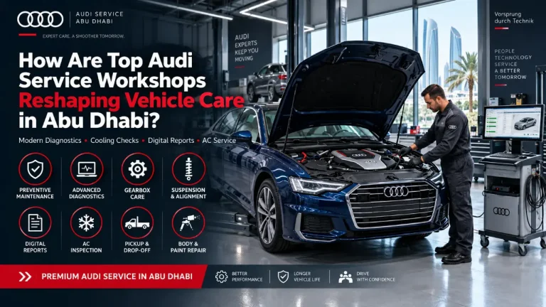 Audi service in Abu Dhabi