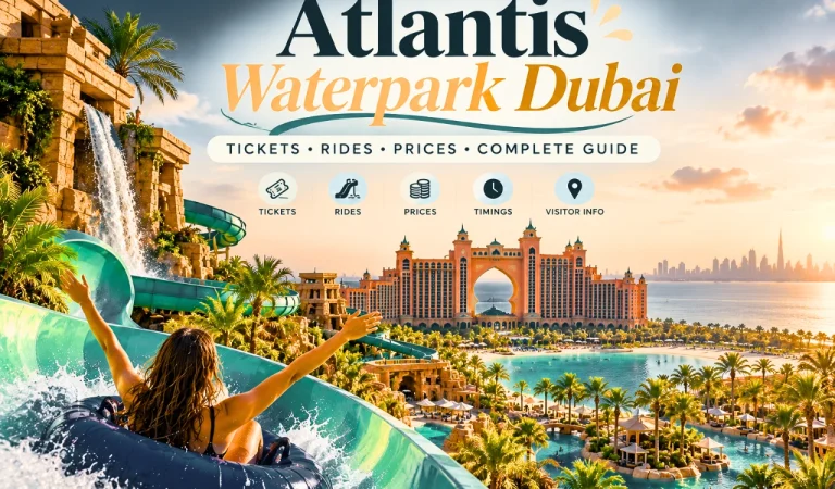 Atlantis Waterpark Dubai Tickets, Rides and Prices Guide