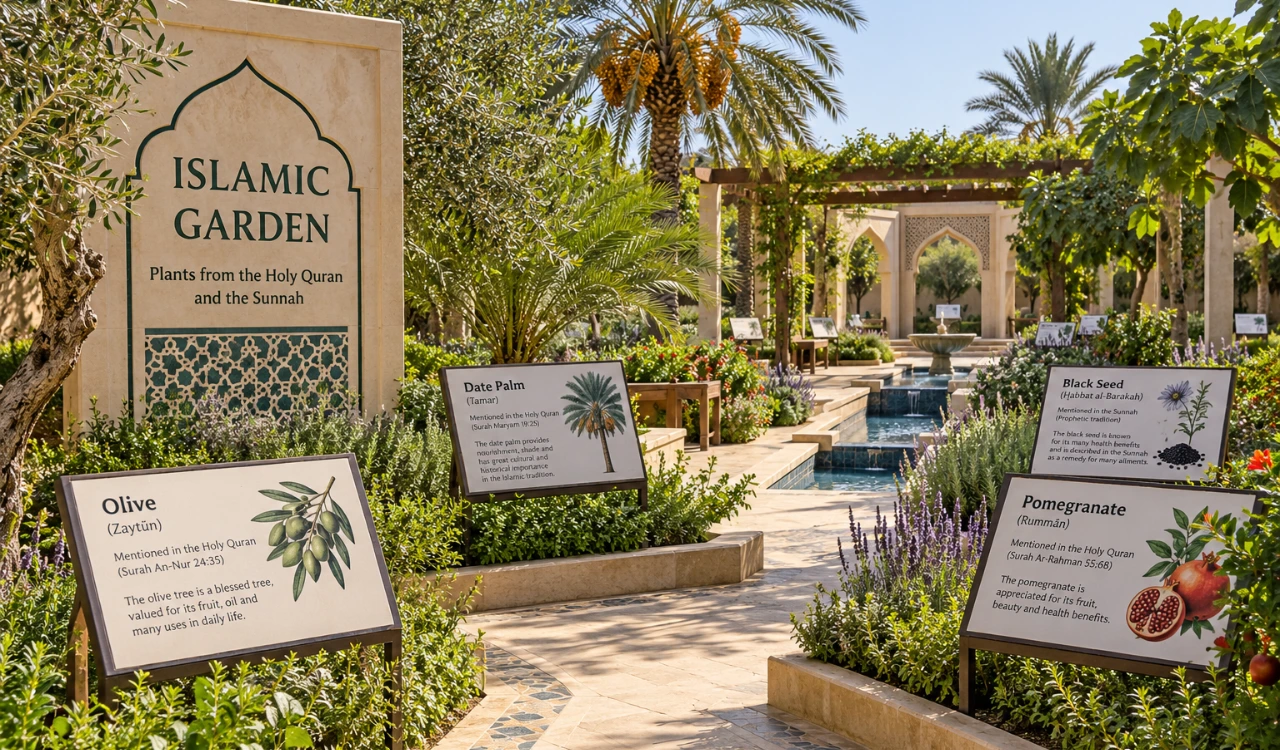 Sharjah Desert Park Islamic Garden
